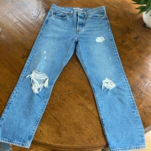 Levi’s Wedgie Straight Jeans - Blue (27)